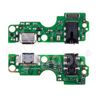 Шлейф для Infinix Smart 8 Pro (X6525B) плата на системный разъем/разъем гарнитуры/микрофон