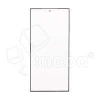 Стекло для переклейки Samsung Galaxy S24 Ultra (S928B) в сборе с OCA пленкой Черный - OR (Mitsubishi)