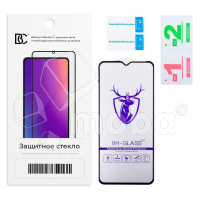 Защитное стекло "Премиум" для Samsung Galaxy A04/A04s/A04e (A045F/A047F/A042F) Черный