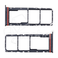 Держатель SIM для Samsung Galaxy A05 (A055F) Черный