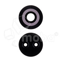 Стекло камеры для Tecno Camon 20 Pro 4G (CK7n) (комплект 2 шт.) Черный