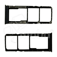 Держатель SIM для Xiaomi Redmi 15C 4G/Poco C85 4G (25078RA3EY/25078PC3EG) Черный