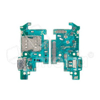 Шлейф для Samsung Galaxy A80 (A805F) плата системный разъем/коннектор SIM/микрофон