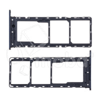 Держатель SIM для Infinix Smart 7 HD (X6516) Черный