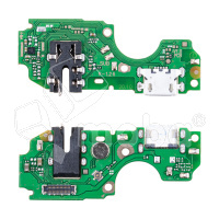 Шлейф для Infinix Smart 7 HD (X6516) плата на системный разъем/разъем гарнитуры/микрофон