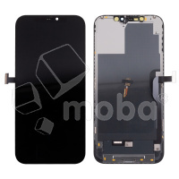 Дисплей для iPhone 12 Pro Max (A2411) в сборе с тачскрином Черный - (Hard OLED) Стандарт