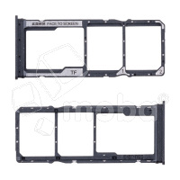 Держатель SIM для Xiaomi Redmi A3/Poco C61 (23129RN51X/2312BPC51X) Черный