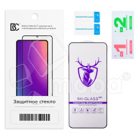 Защитное стекло "Премиум" для Tecno Pova 5/5 Pro 5G/6 Neo/7 Neo Черный