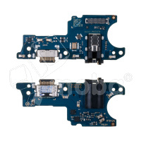 Шлейф для Samsung Galaxy A02s/A03s (A025F/A037F) плата системный разъем/разъем гарнитуры/микрофон - Премиум