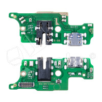 Шлейф для Tecno Spark 8P (KG7n) плата на системный разъем/разъем гарнитуры/микрофон