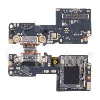 Шлейф для Xiaomi Redmi Note 14 Pro 5G (24090RA29G) плата системный разъем/разъем SIM/микрофон - Премиум