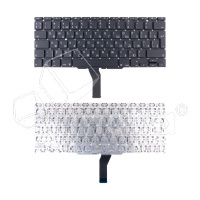 Клавиатура для ноутбука MacBook Air 11" A1370/A1465 (2011-2015, Г-образный Enter RU) Черный