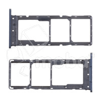 Держатель SIM для Tecno POP 6 Pro (BE8) Черный