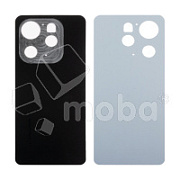 Задняя крышка для Tecno Spark 20 Pro (KJ6) Черный - Премиум