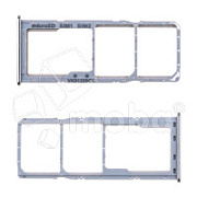 Держатель SIM для Samsung Galaxy A51/A71 (A515F/A715F) Белый