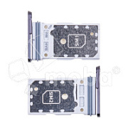 Держатель SIM для Samsung Galaxy S23 Ultra (S918B) Черный