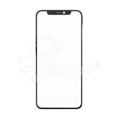 Стекло для переклейки iPhone 11 Pro (A2215) с OCA пленкой Черный - OR (Feaglet)