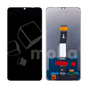 Дисплей для Xiaomi Redmi 12C/Poco C55 (22120RN86G) в сборе с тачскрином Черный - Оптима