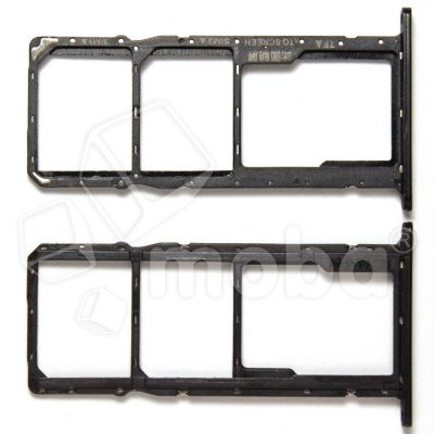 Держатель SIM для Huawei Honor 8S/Y5 2019/Honor 8S Prime (AMN-LX9/KSE-LX9/KSA-LX9) Черный