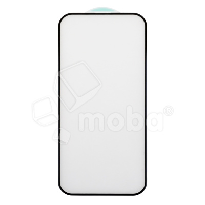 Защитное стекло "Стандарт" для iPhone 14 Pro Черный (Полное покрытие)