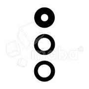 Стекло камеры для Samsung Galaxy A05s (A057F) (комплект 3 шт.) Черный