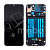 Дисплей для Samsung Galaxy A50 (A505F) модуль с рамкой Черный - (In-Cell) - Премиум