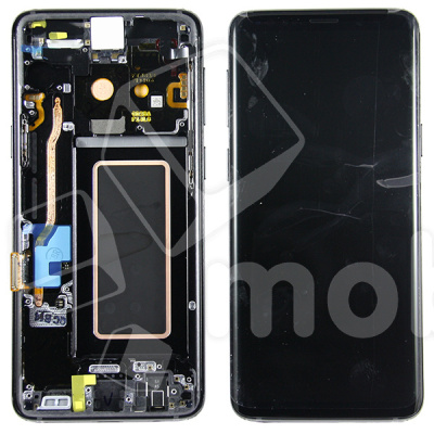 Дисплей для Samsung Galaxy S9 (G960F) модуль с рамкой Черный - OR (SP)