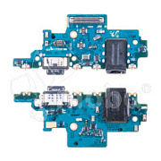 Шлейф для Samsung Galaxy A72 (A725F) плата системный разъем/разъем гарнитуры/микрофон - Премиум