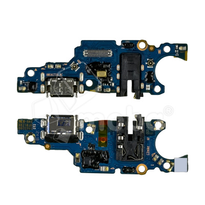 Шлейф для Huawei Honor X7c (ALT-LX1) плата на системный разъем/разъем гарнитуры/микрофон - Премиум