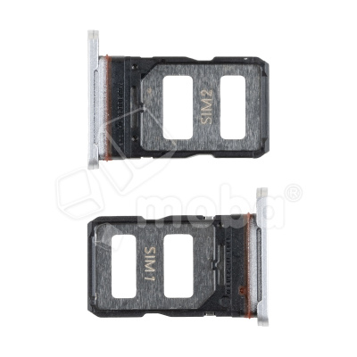 Держатель SIM для Infinix Hot 60 Pro+ (X6886) Серебро