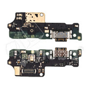 Шлейф для Xiaomi Redmi 10C (220333QNY) плата системный разъем/микрофон - Премиум