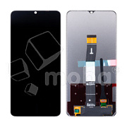 Дисплей для Xiaomi Redmi 12C/Poco C55 (22120RN86G) в сборе с тачскрином Черный - OR (HD+, 300 Кд/м², 60 Гц)