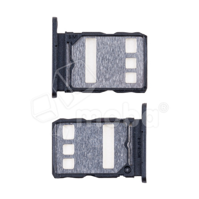 Держатель SIM для Huawei Nova Y72/Y72S/Y63 (MGA-LX3/GFY-LX1) Черный