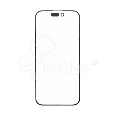 Стекло для переклейки iPhone 15 Pro (A3102) с OCA пленкой Черный - OR (Feaglet)