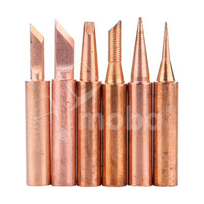 Жало паяльника 900M (набор 6 шт., медные)