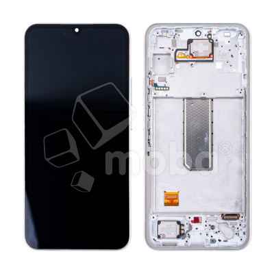 Дисплей для Samsung Galaxy A34 5G (A346B) модуль с рамкой Серебро - OR (SP)