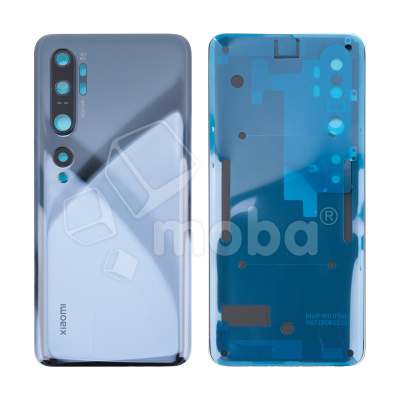Задняя крышка для Xiaomi Mi Note 10/10 Pro (M1910F4LG/M1910F4S) Черный - Премиум