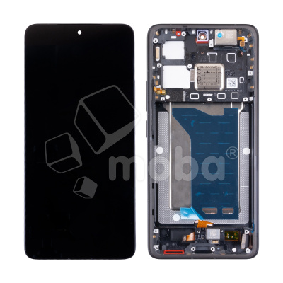 Дисплей для Xiaomi Poco F7 Ultra (24122RKC7G) модуль с рамкой Черный - OR (SP)