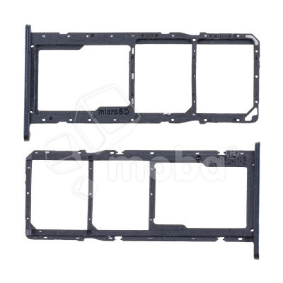 Держатель SIM для Samsung Galaxy A06 4G (A065F) Черный