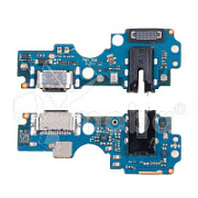 Шлейф для Tecno Pova 4 (LG7n) плата на системный разъем/разъем гарнитуры/микрофон - Премиум