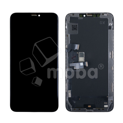 Дисплей для iPhone Xs Max (A1921/A2101) в сборе с тачскрином Черный - (Hard OLED, Full HD)