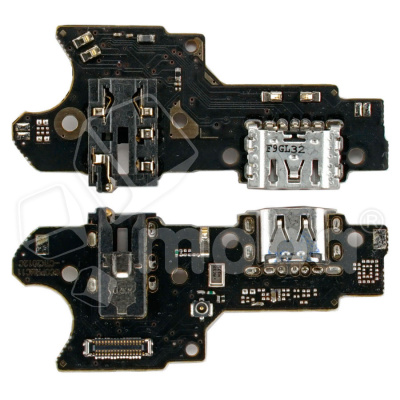 Шлейф для Realme C11/C15 (RMX2185/RMX2180) плата на системный разъем/разъем гарнитуры/микрофон