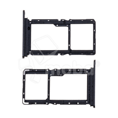 Держатель SIM для Xiaomi Poco M6 Pro 4G (2312FPCA6G) Черный