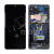 Дисплей для Samsung Galaxy S21 Ultra (G998B) модуль с рамкой Черный - (Soft OLED, 120 Гц) (Full Size)
