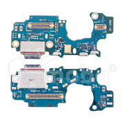 Шлейф для Samsung Galaxy Z Flip3 (F711B) плата системный разъем/микрофон - Премиум