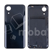Задняя крышка для Samsung Galaxy A03 Core (A032F) Черный (Глянцевая)