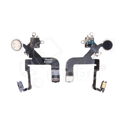 Шлейф для iPhone 12 Pro (A2407) на вспышку/микрофон - Премиум