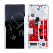 Дисплей для Huawei Honor 70 (FNE-NX9) модуль с рамкой Голубой - OR