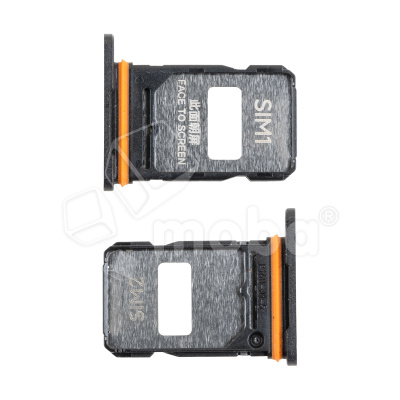 Держатель SIM для Xiaomi Redmi Note 15 Pro+ 5G (2510ERA8BG) Черный