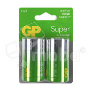 Батарейка D LR20 GP Super Alkaline 1.5V (2 шт. в блистере)